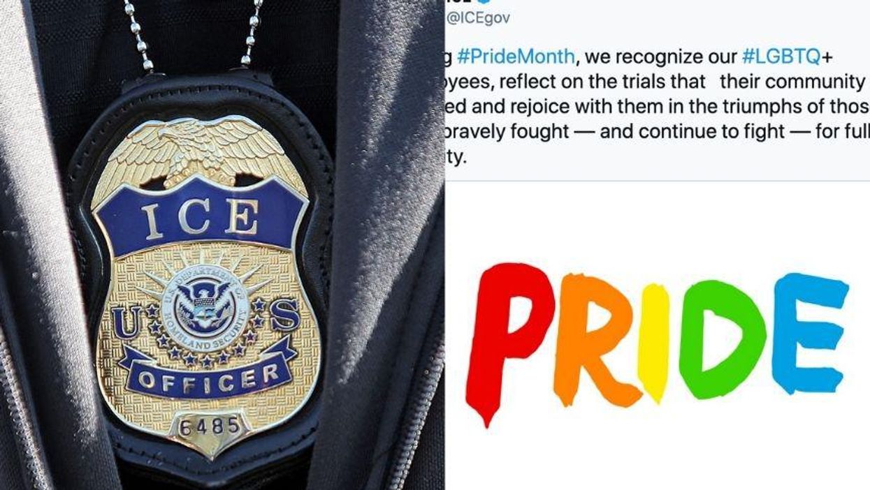 ICE Tried to Tweet in Support of the LGBTQ Community for Pride—and It Backfired Instantly
