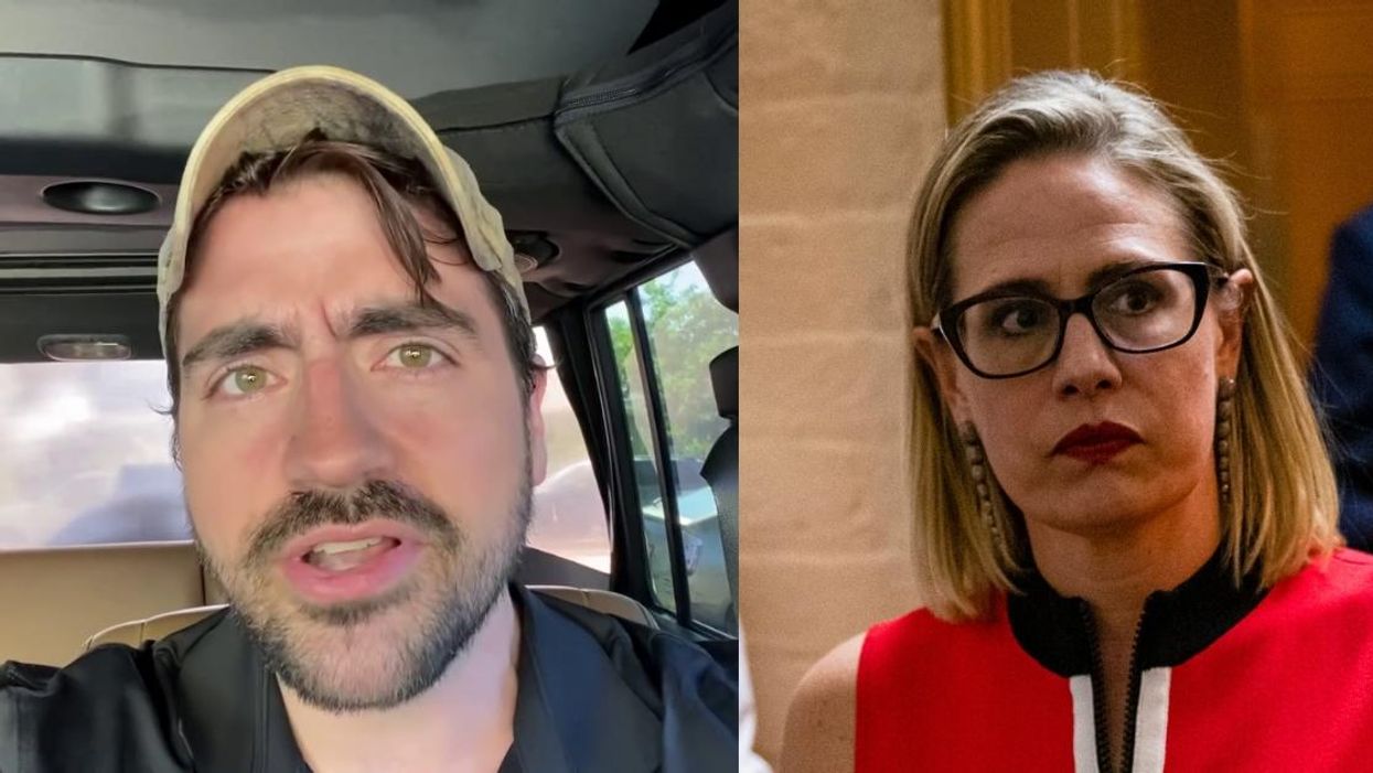 Self-Proclaimed 'Liberal Redneck' Brilliantly Lays Into Kyrsten Sinema For Ignoring Her Constituents