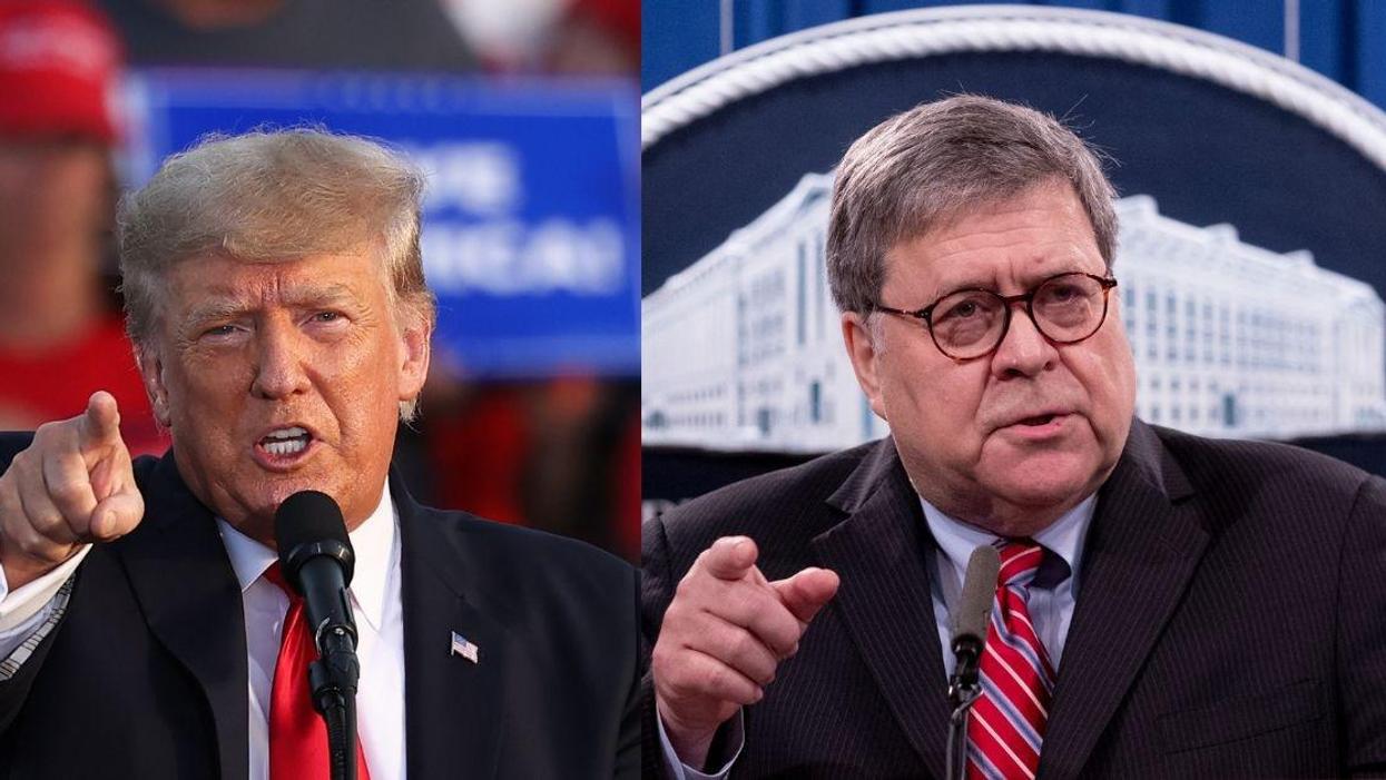 Trump Epically Melts Down After His Former AG Admits Election Fraud Claims Were 'Bullsh*t'