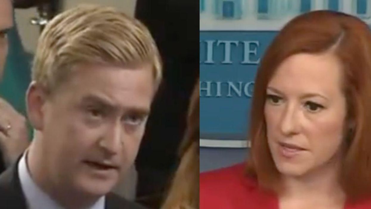 Jen Psaki Schools Fox News Reporter About First Amendment After He Criticizes Olympian's Protest