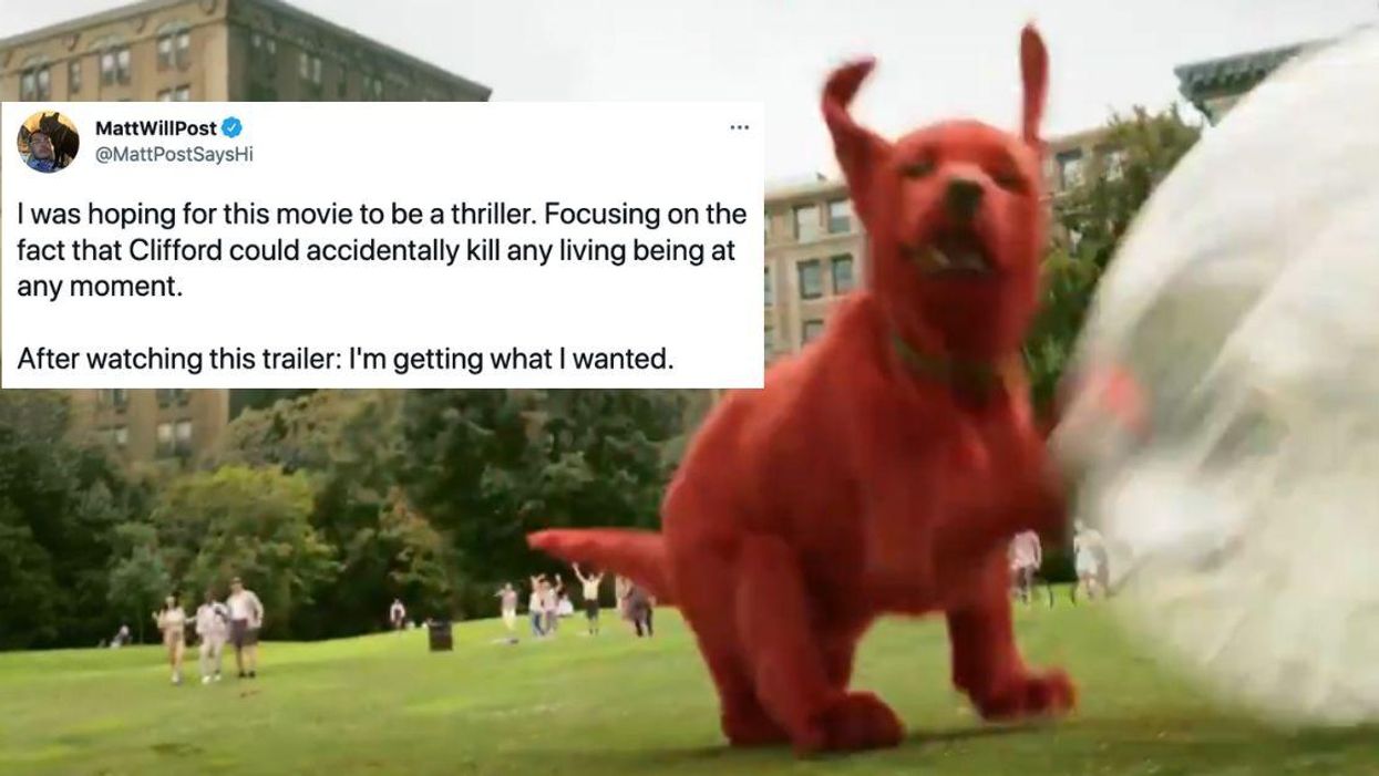 The Trailer For 'Clifford The Big Red Dog' Just Dropped—And People Are Hilariously Terrified