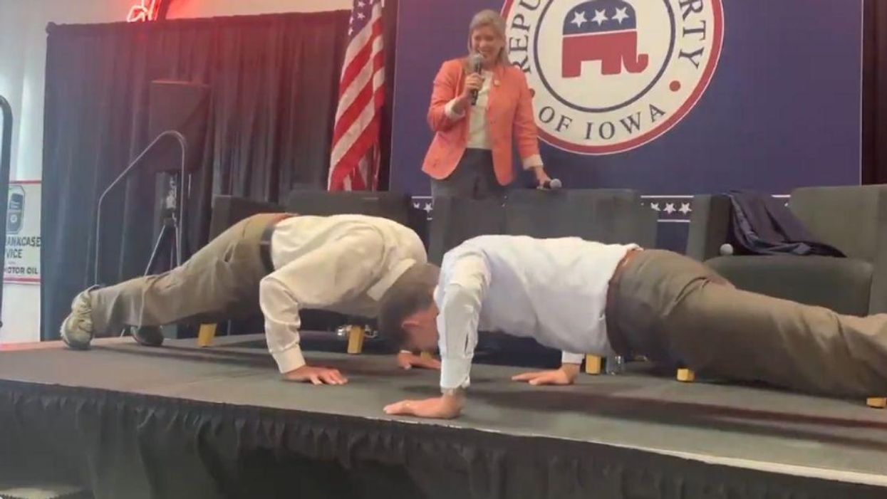 GOP Senators Roasted For Not Knowing How To Do A Proper Push-Up In Awkward Viral Video