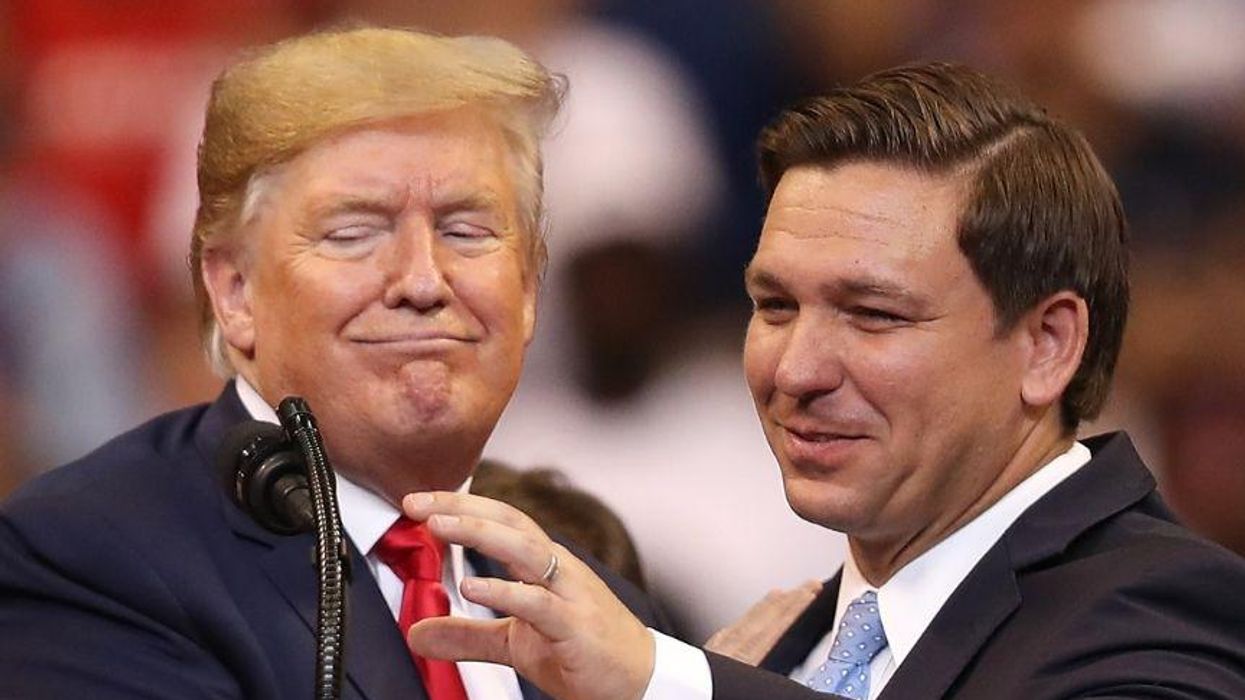 Ad Designed to Make Trump Jealous of Florida Gov. Will Air Where Trump Is Most Likely to See It