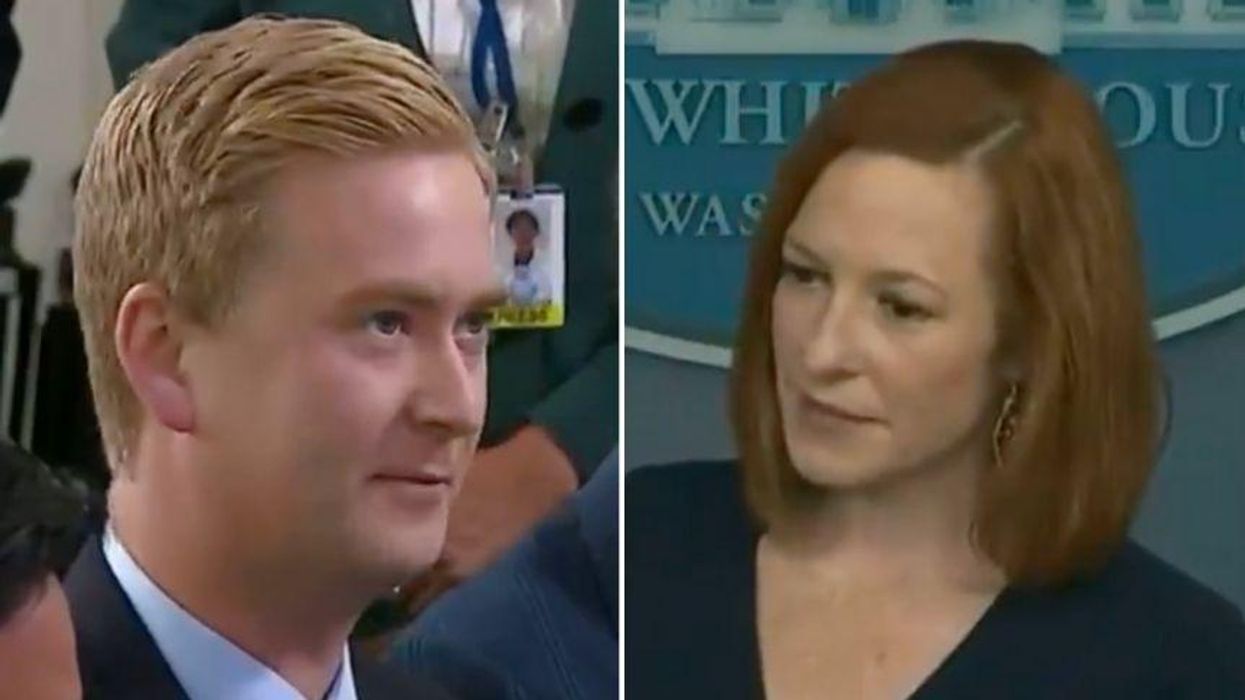 Jen Psaki Uses Fox’s Own Reporting to Clap Back at Question from Fox Reporter