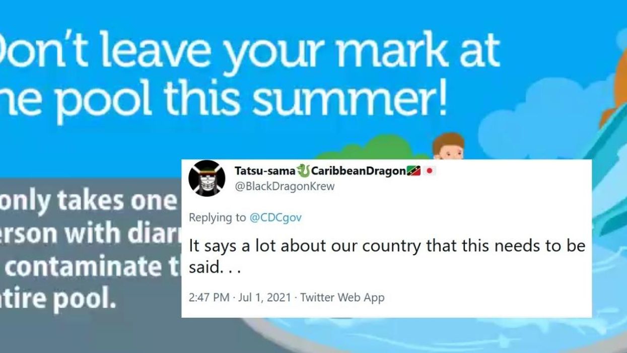 The CDC's GIF Warning About Swimming If You Have Diarrhea Is Getting A Big 'NOPE' From Twitter