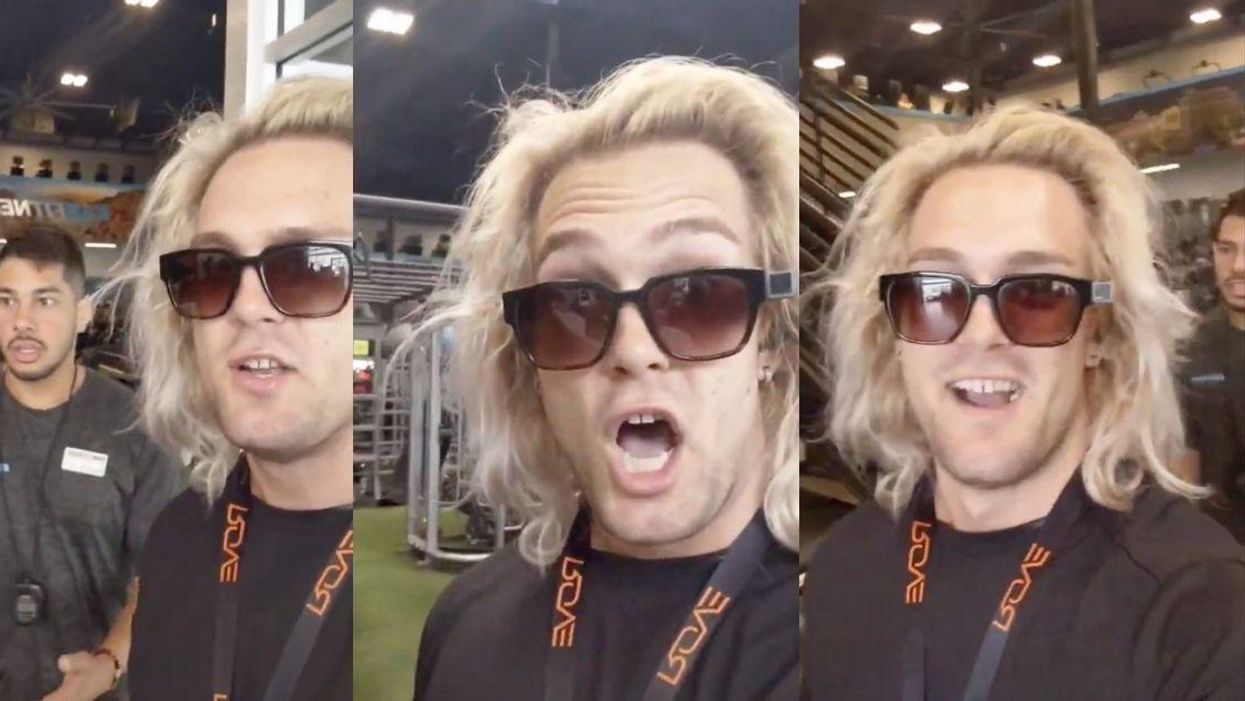 Guy Throws Tantrum After Being Informed His Gym Membership Is Revoked For Harassing Woman
