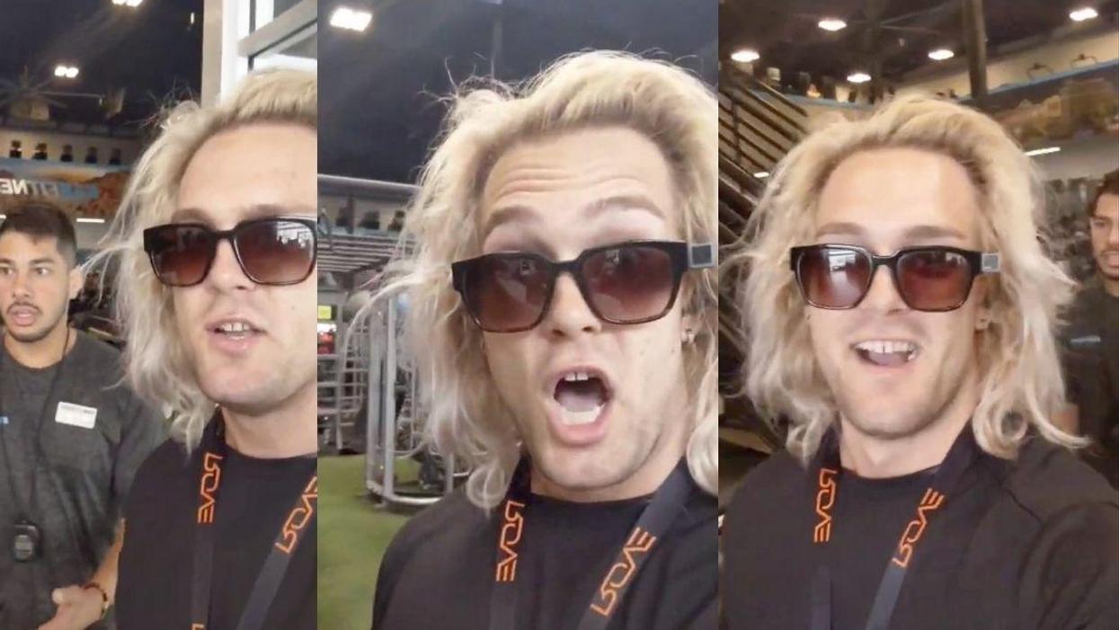 Guy Throws Tantrum After Being Informed His Gym Membership Is Revoked For Harassing Woman