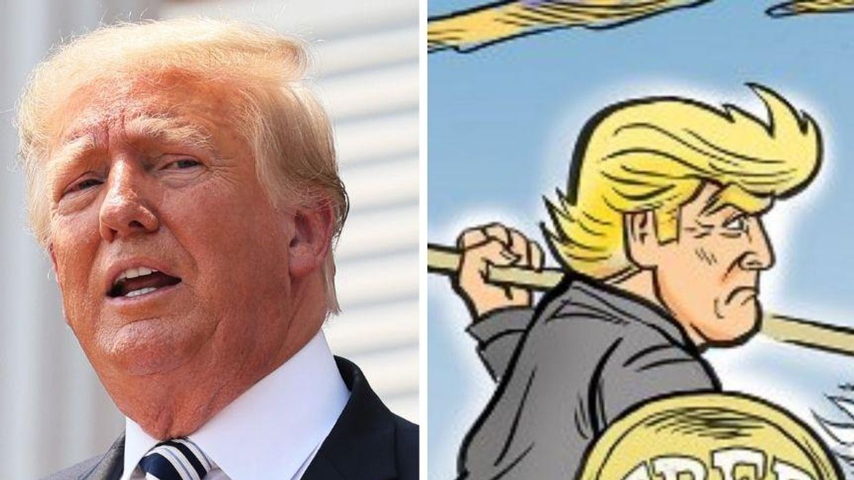 Pro-Trump Cartoonist Mocked for Seeming to Totally Slam Trump in Latest Cartoon