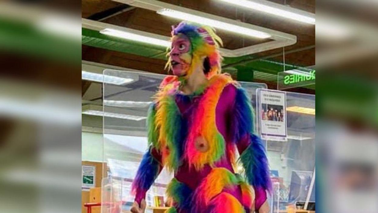 Parents Furious After Library Uses Actor In Monkey Costume With Fake Penis To Encourage Kids To Read