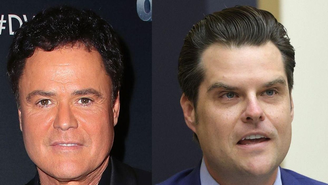Donny Osmond Is Trending Right Now Thanks To Matt Gaetz—And Osmond's Fans Aren't Having It