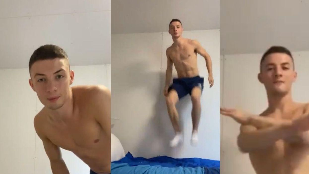 Gymnast Debunks Rumor That Olympians' Beds Are Cardboard To Prevent Them From Having Sex