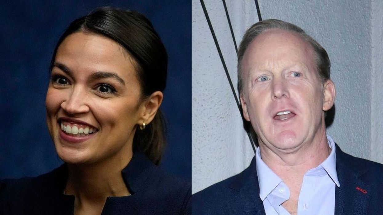 AOC Expertly Shuts Sean Spicer Down After He Accuses Her of Hypocrisy for Selling Merchandise