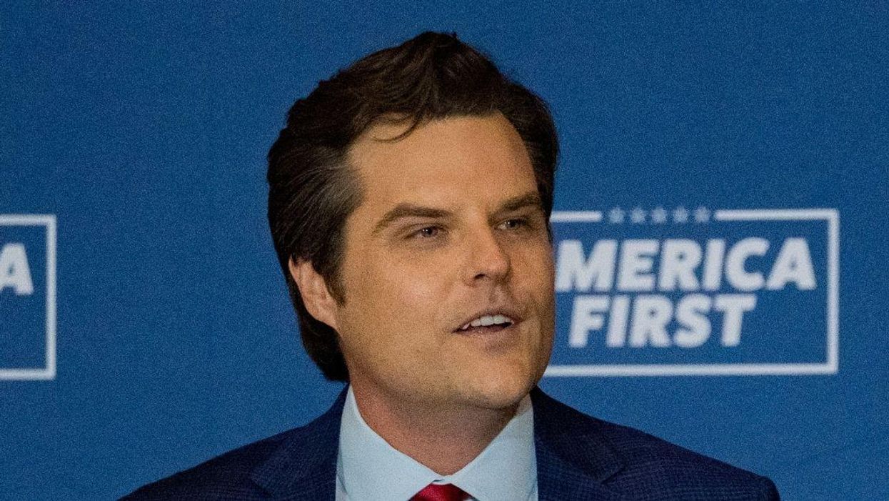 Matt Gaetz Gets Torched After Accusing Man Blowing Whistle Of 'Assaulting' Rightwing Reporter