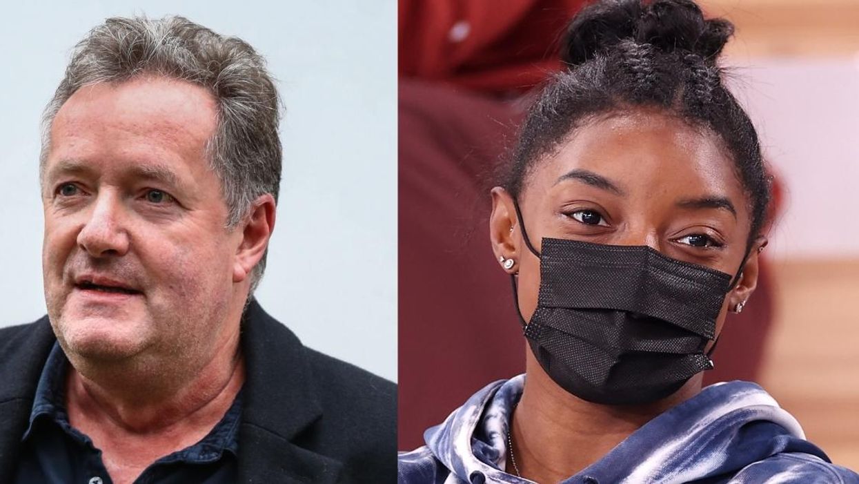 Piers Morgan Ripped To Shreds After Calling Simone Biles 'Pathetic' For Withdrawing From Events