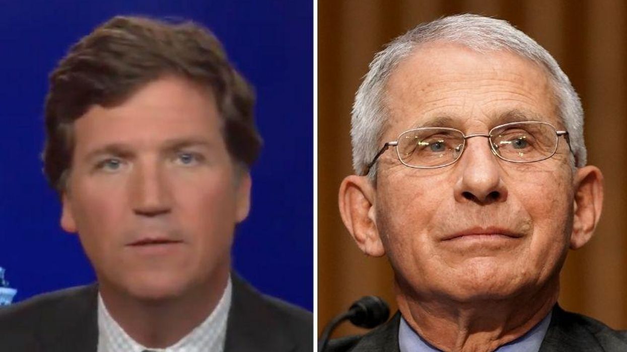 Tucker Said Dr. Fauci 'Created' COVID and Now People Are Urging Him to Sue