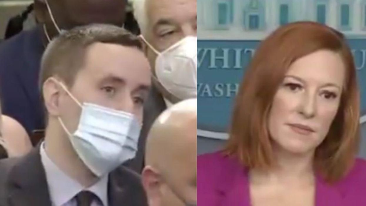 Jen Psaki Silences Conservative Reporter Who Asks If Biden Will Demand 'Reparations' From China