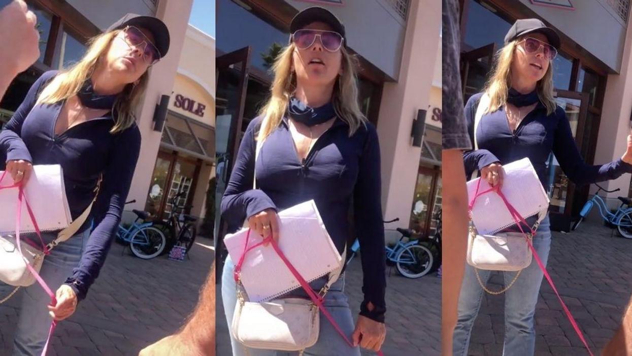Woman Goes Off On Guy For Using Cellphone In Public Because His 'Blue Waves' Are Harming Others