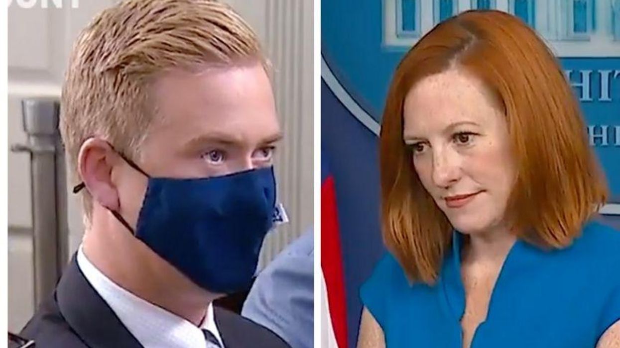 Jen Psaki Gives Fox News Reporter Brutal Reminder About Trump's Cure Advice After He Tries to Come for Biden