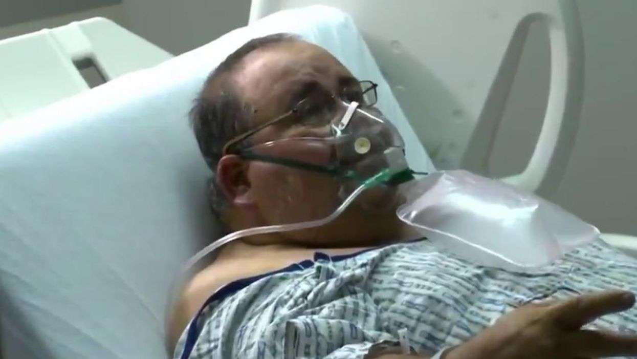 Hospitalized Man Who Didn't Get Vaccine Warns Others To Take Virus Seriously: 'Open Up Your Eyes'