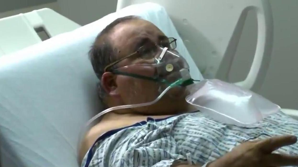 Hospitalized Man Who Didn't Get Vaccine Warns Others To Take Virus Seriously: 'Open Up Your Eyes'