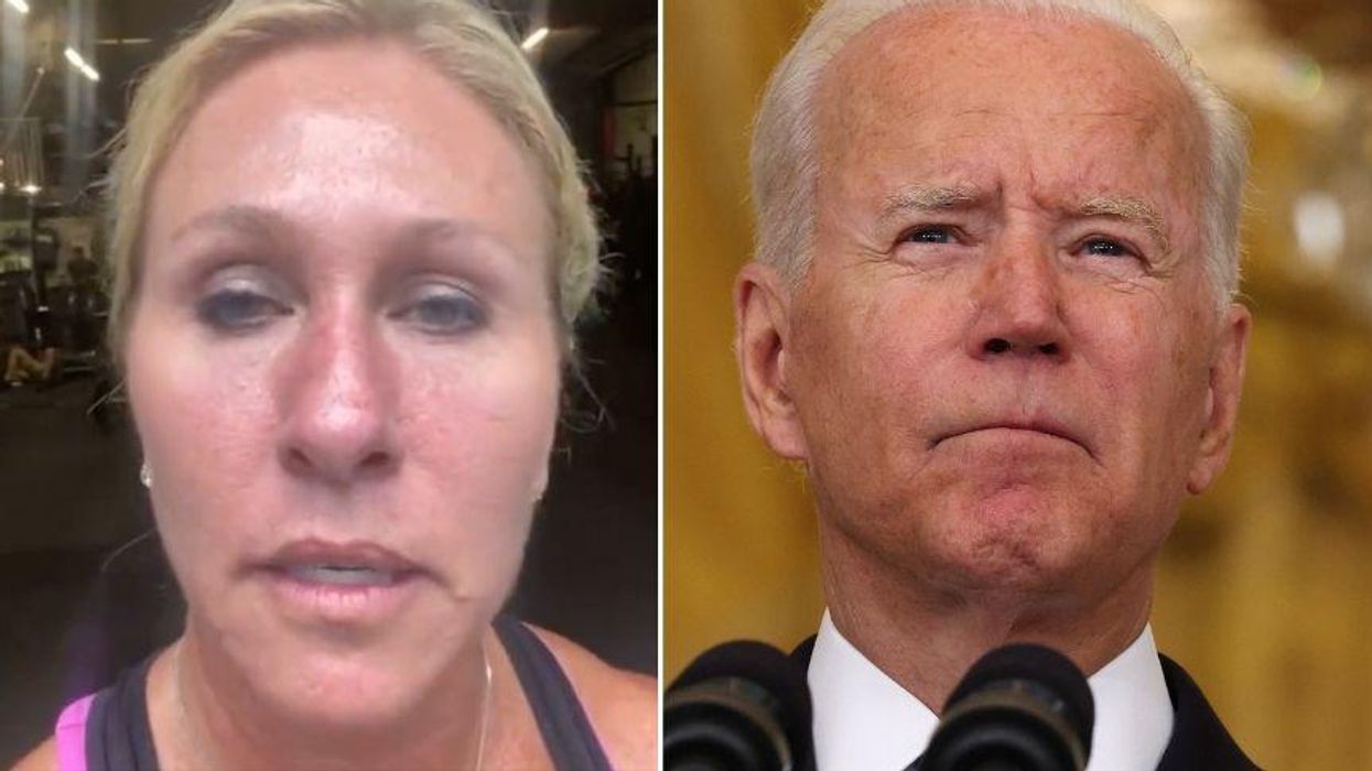 QAnon Rep. Sparks Outrage After Video of Her Calling Biden a 'Piece of S***' Emerges