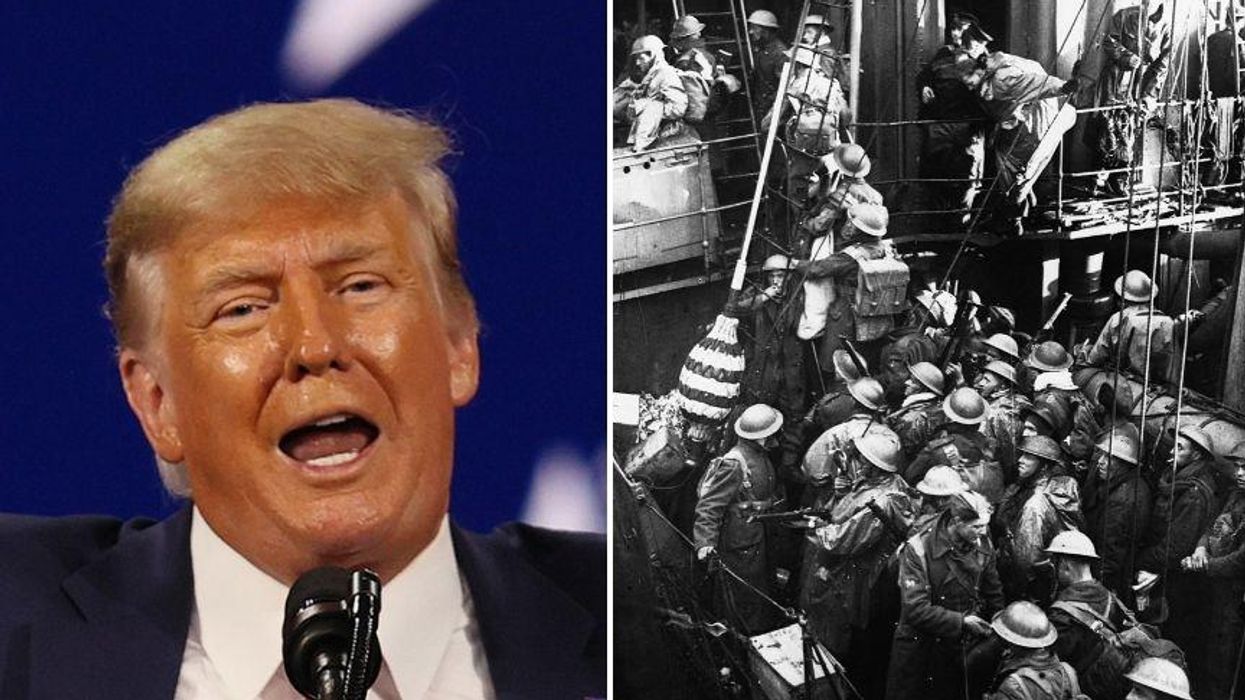 Trump Gets Brutal History Lesson After Calling Afghanistan Withdrawal 'Another Dunkirk Situation'