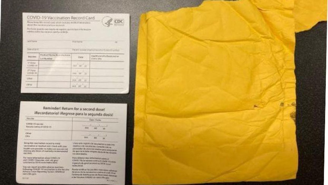 U.S. Customs Slams Anyone Who Orders Fake Vaccination Cards as Thousands Are Seized