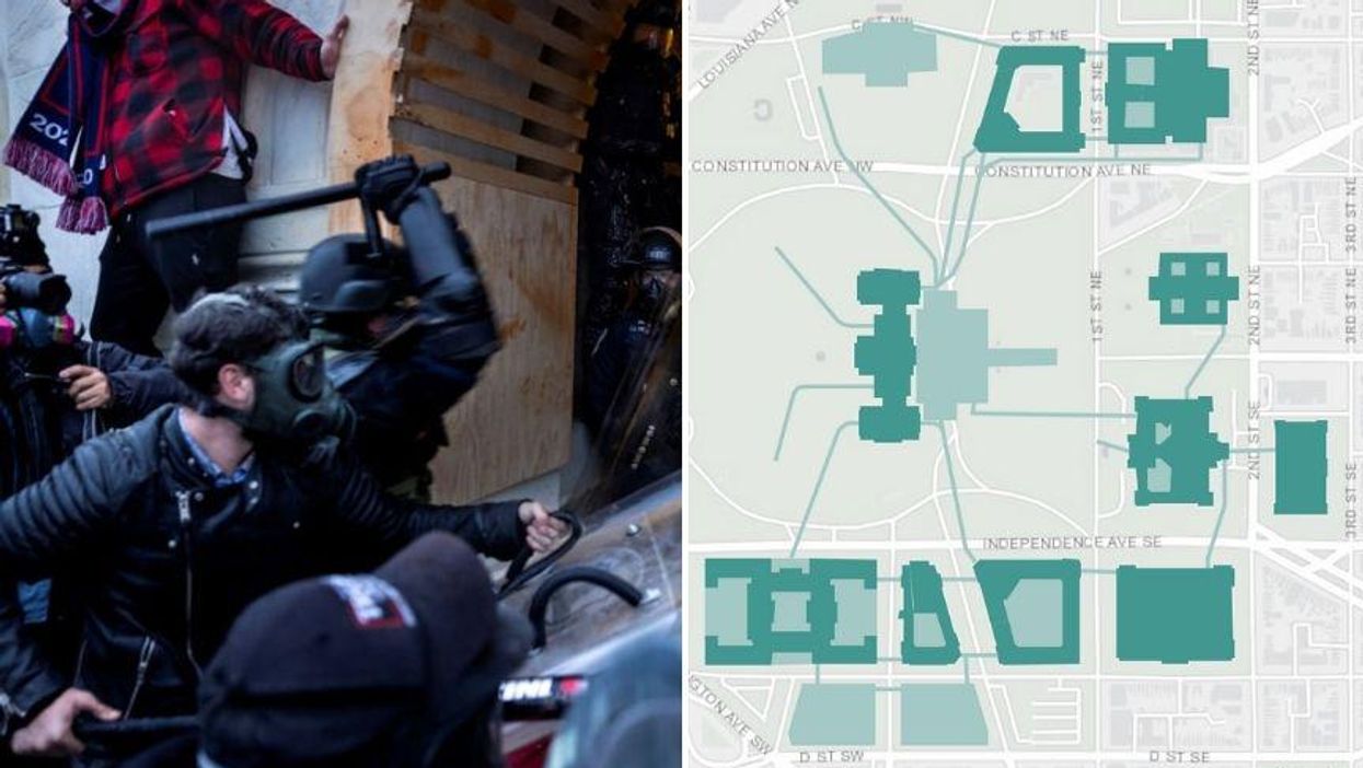 Website That Tracks D.C.'s Underground Tunnels Saw Spike Ahead of January 6th