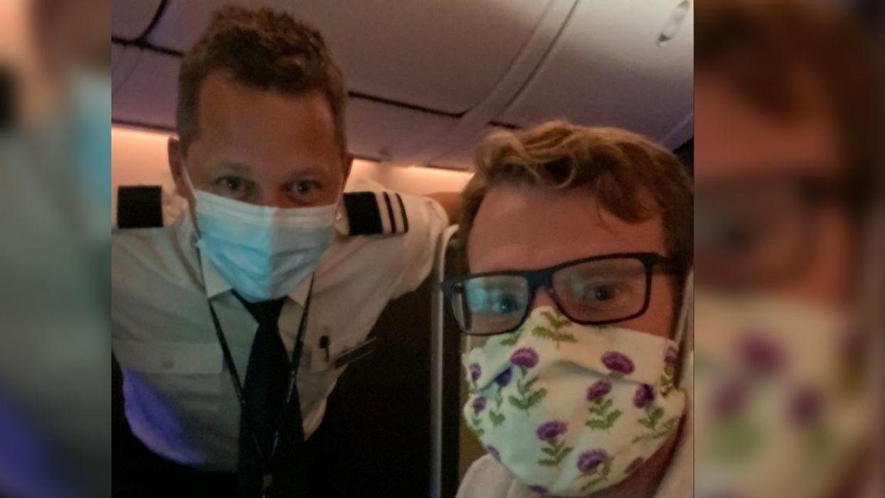 TV Host Stunned To Learn Poignant Connection To Pilot Who Is Flying Him To Paralympics