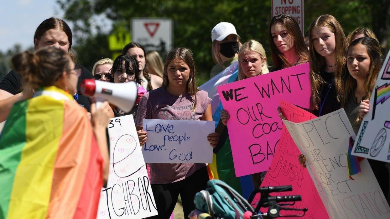 Dozens Of Students Walk Out To Protest Christian School Forcing Coach To Resign For Being Gay