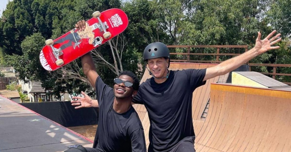 Lil Nas X And Tony Hawk Just Epically Teamed Up To Show There's No Bad Blood Between Them