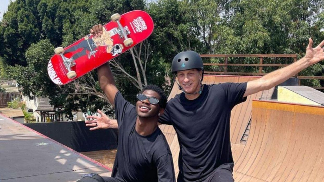 Lil Nas X And Tony Hawk Just Epically Teamed Up To Show There's No Bad Blood Between Them
