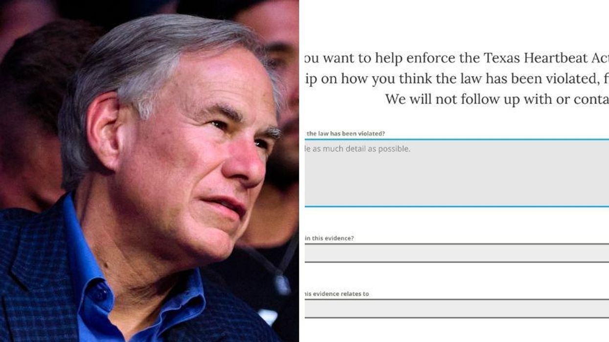 Texas Tipline for Violations of New Anti-Abortion Law Gets Expertly Trolled