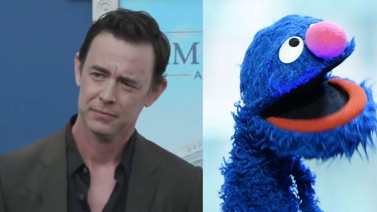 Twitter Can't Get Over How Much The Reporter Interviewing Colin Hanks Sounds Like Grover
