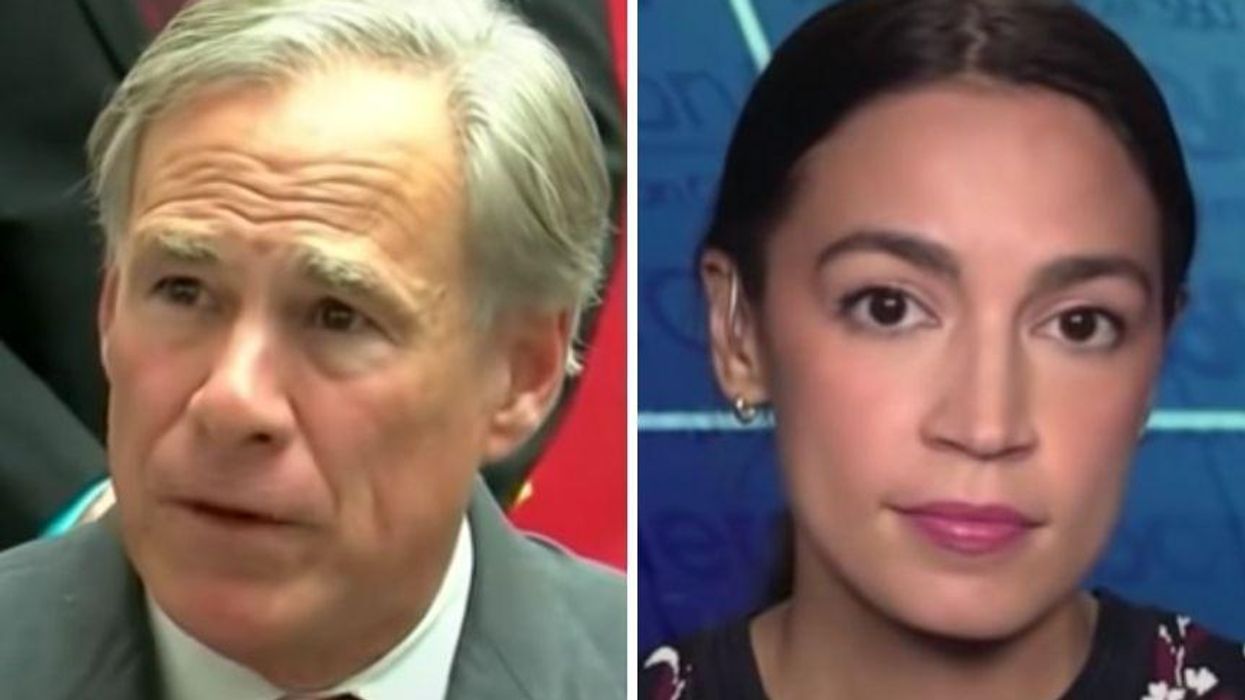 AOC Expertly Schools Texas Governor After He Proves He Doesn't Understand How Pregnancy Works