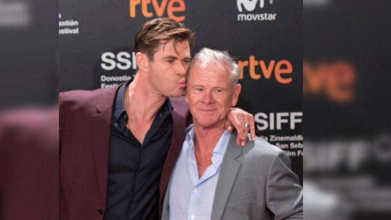 Chris Hemsworth Just Shared Pictures Of His Dad As A Young Man—And They Could Be Twins