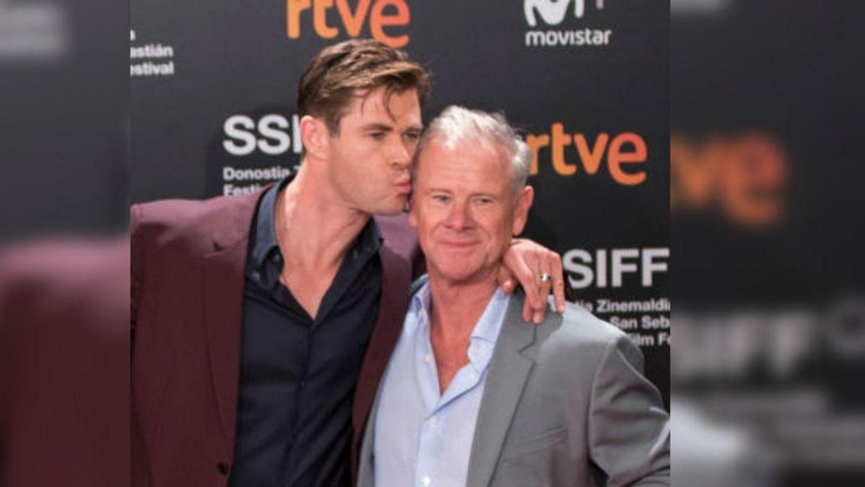 Chris Hemsworth Just Shared Pictures Of His Dad As A Young Man—And They Could Be Twins