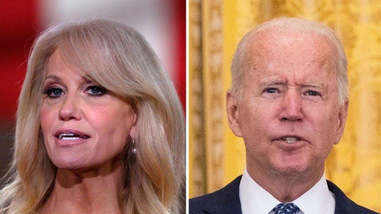 Kellyanne Ripped for Childish Comeback After Biden Moves to Oust Her From Trump Appointed Board