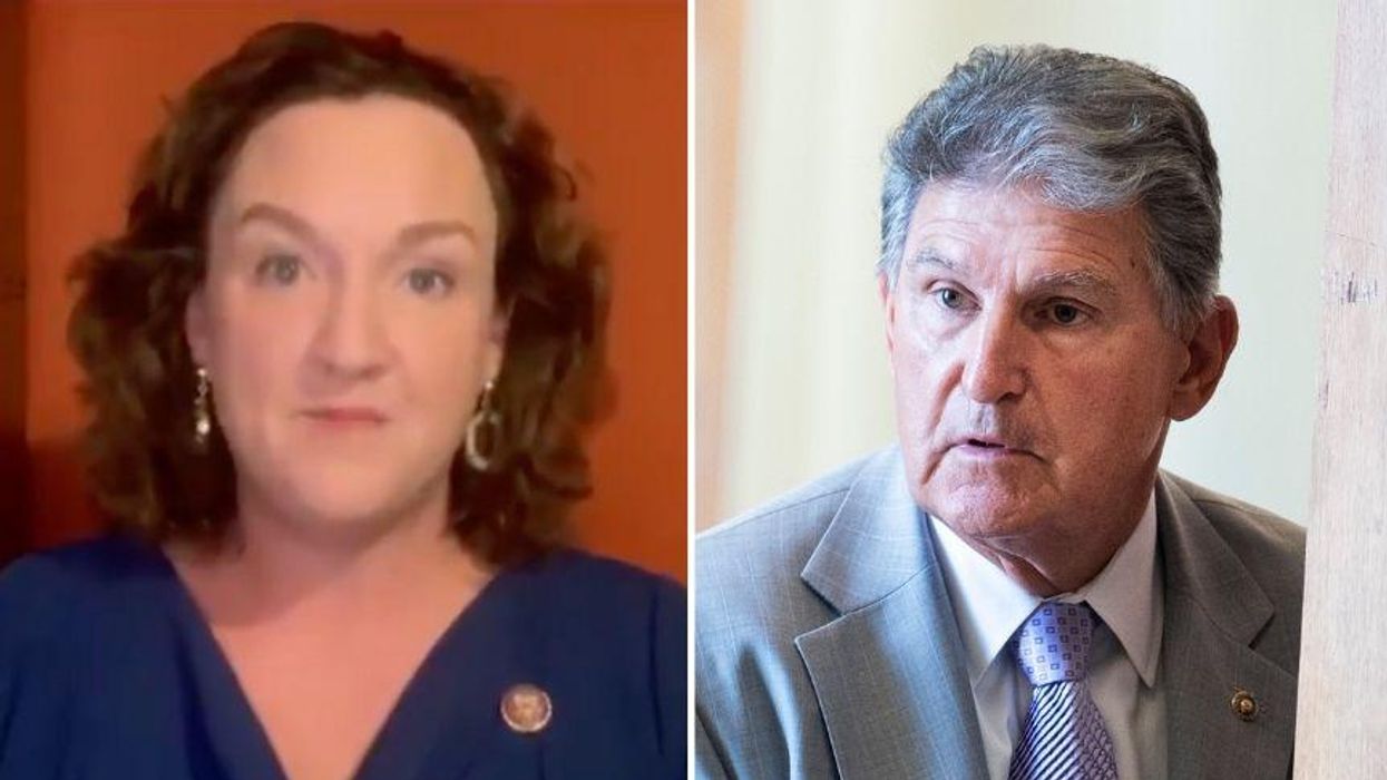 Katie Porter Calls Out the Real Reason Joe Manchin Wants to Cut Cost of $3.5 Trillion Infrastructure Bill