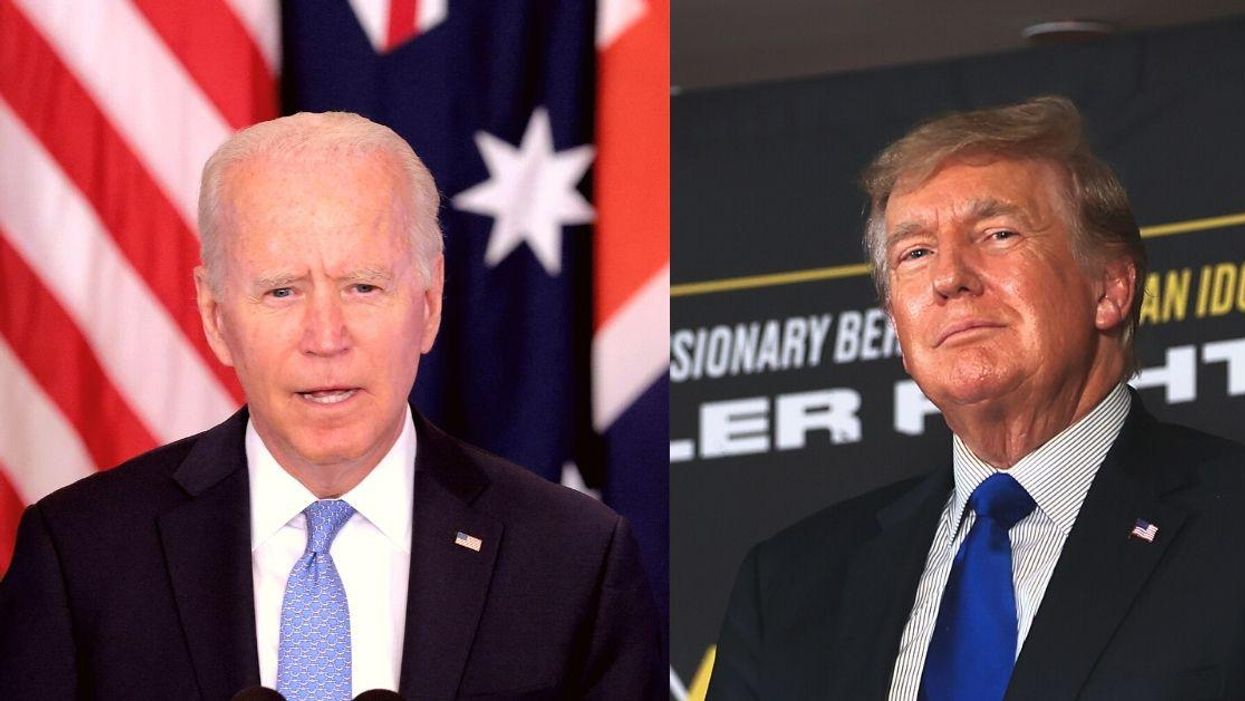 Biden Just Ripped One Of Trump's Famously Bonkers Claims Without Even Saying His Name