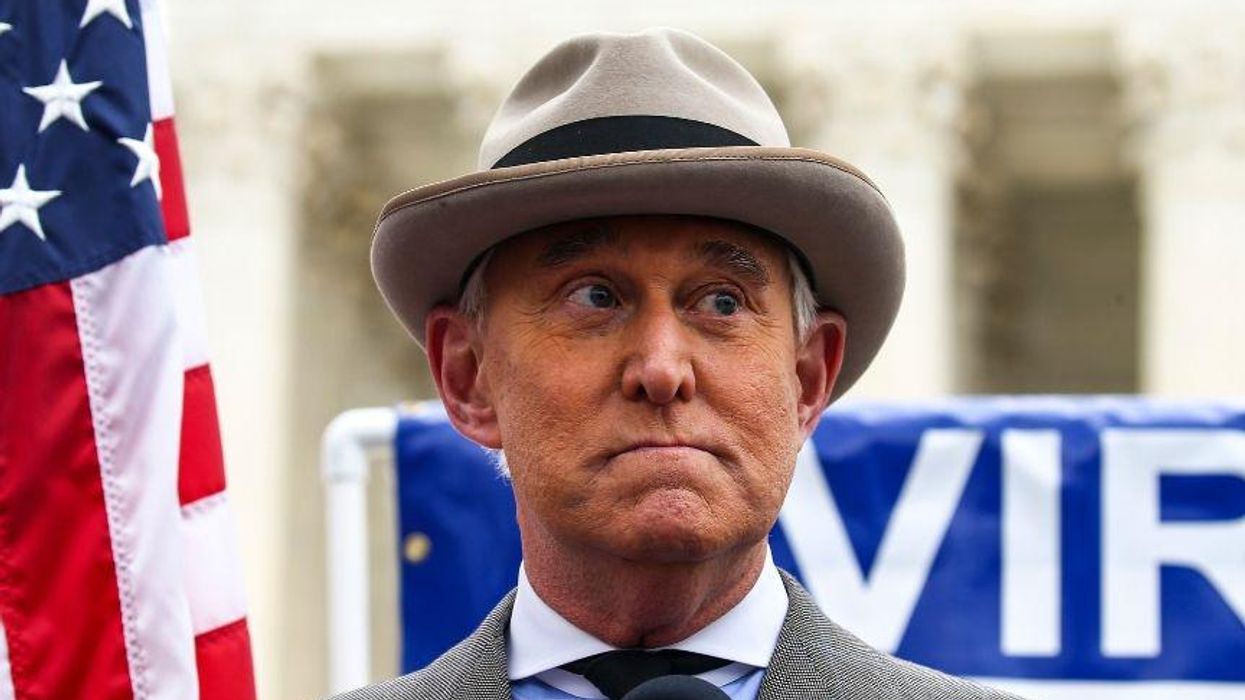 Roger Stone Awkwardly Interrupted During Live Interview To Get Served Papers For Jan. 6 Lawsuit