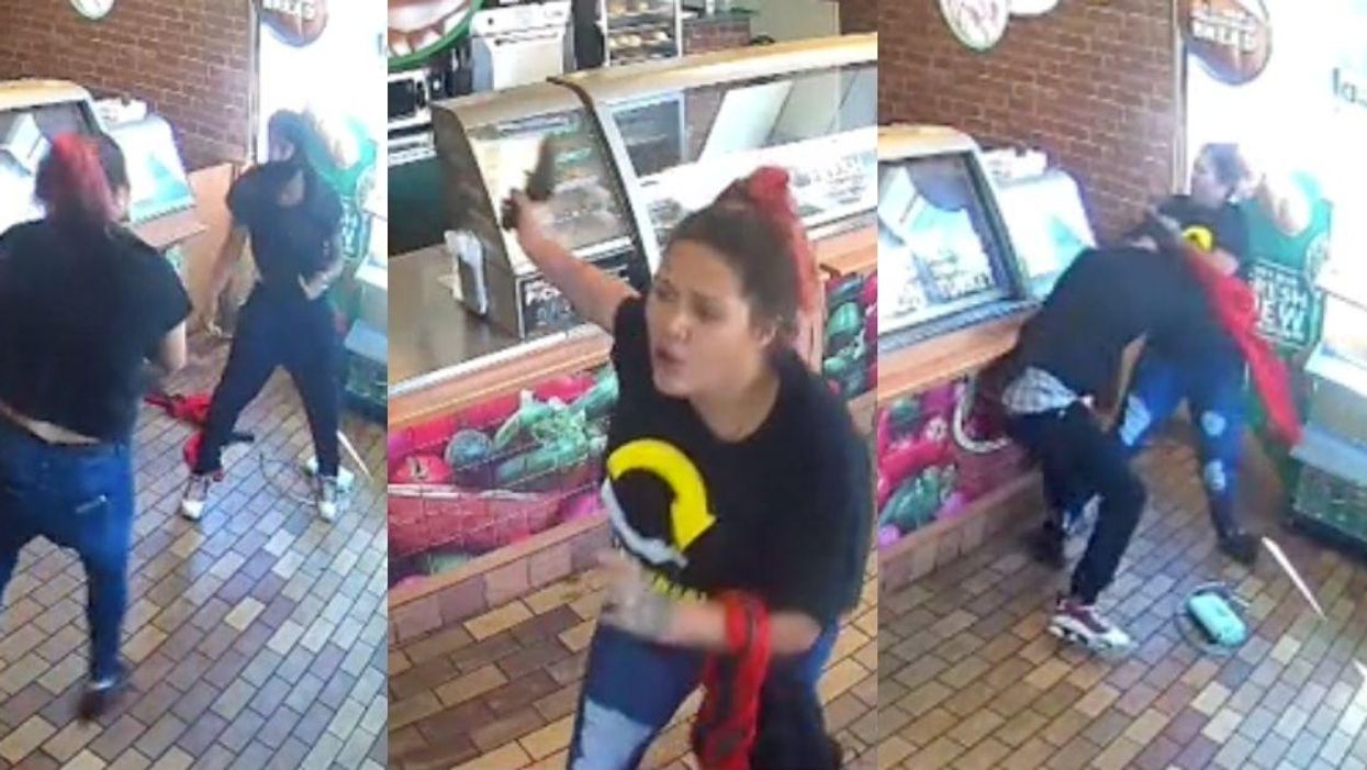 Subway Restaurant Worker Says She Was Suspended After Video Shows Her Fighting Off Armed Robber