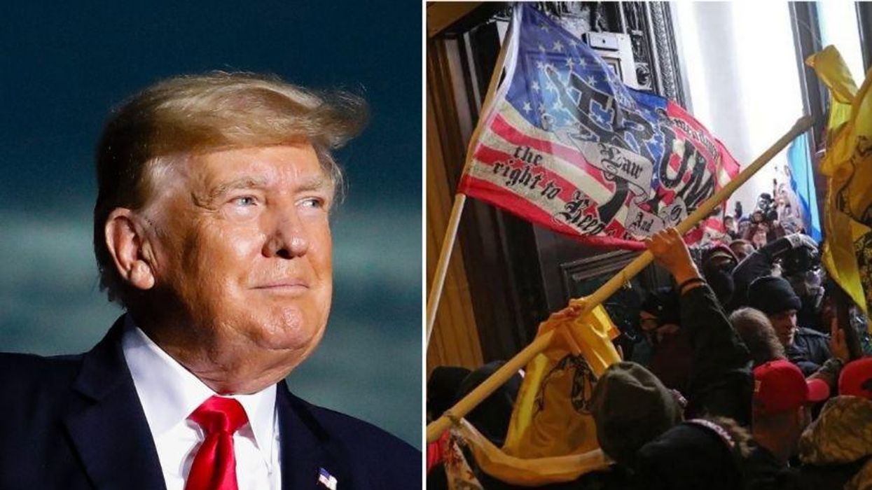 Trump Expresses Support for 'Persecuted' Rioters of January 6 'Protest' in Bonkers Statement