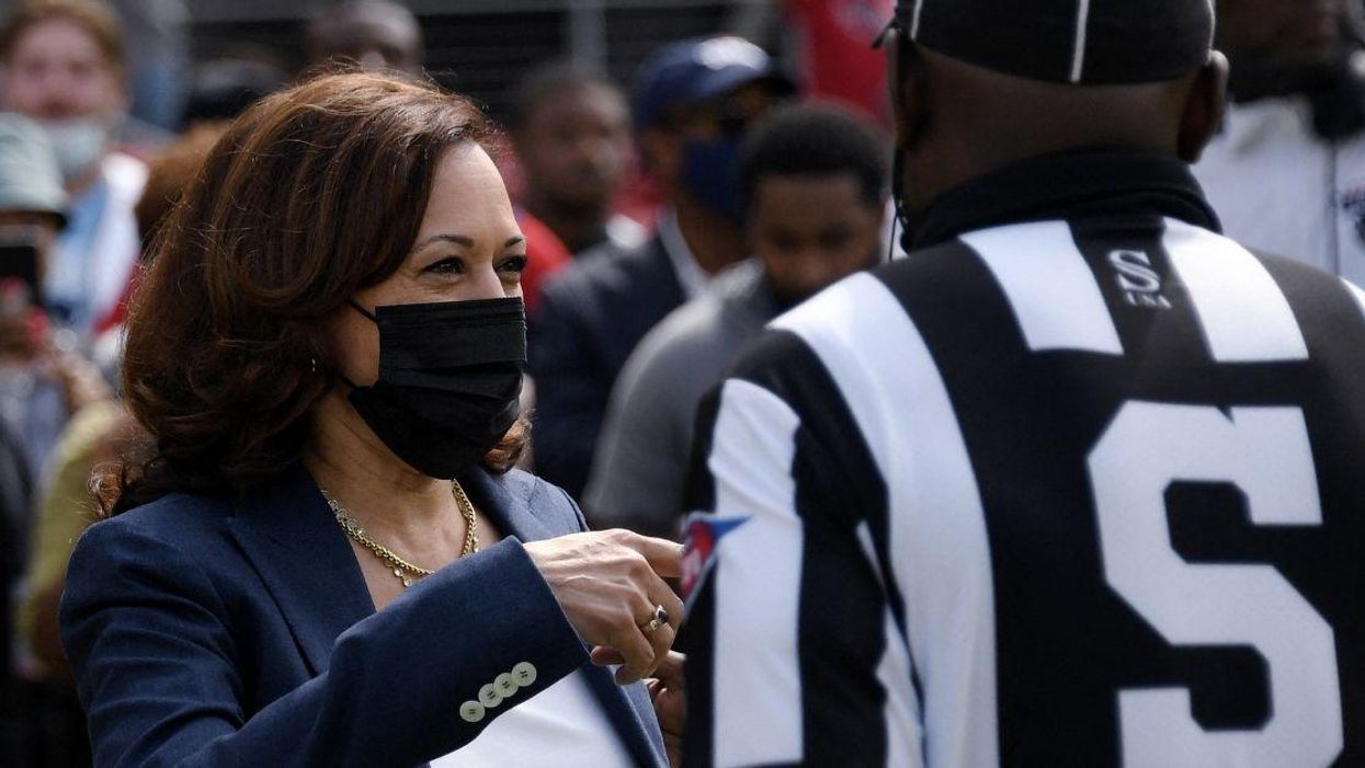 Fox News Absurdly Slams Kamala Harris For Doing Coin Toss At Alma Mater's Football Game