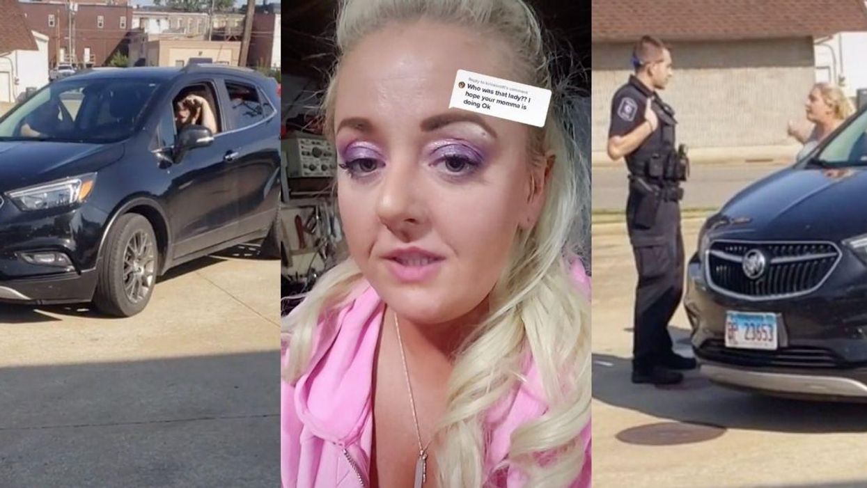 Woman Calls Cops On Driver And Blocks Her In Parking Lot After She Accidentally Ran A Red Light