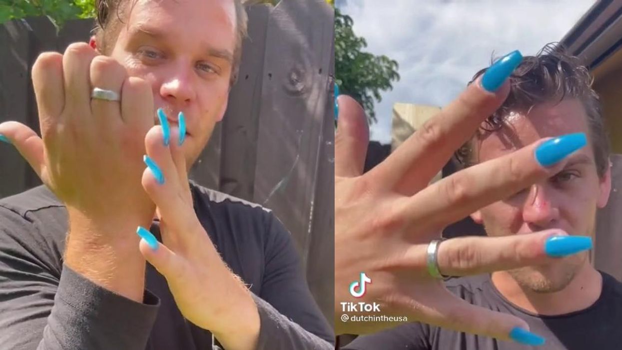 Former Marine Goes Viral With Video Showing How To Throw A Punch While Wearing Acrylic Nails