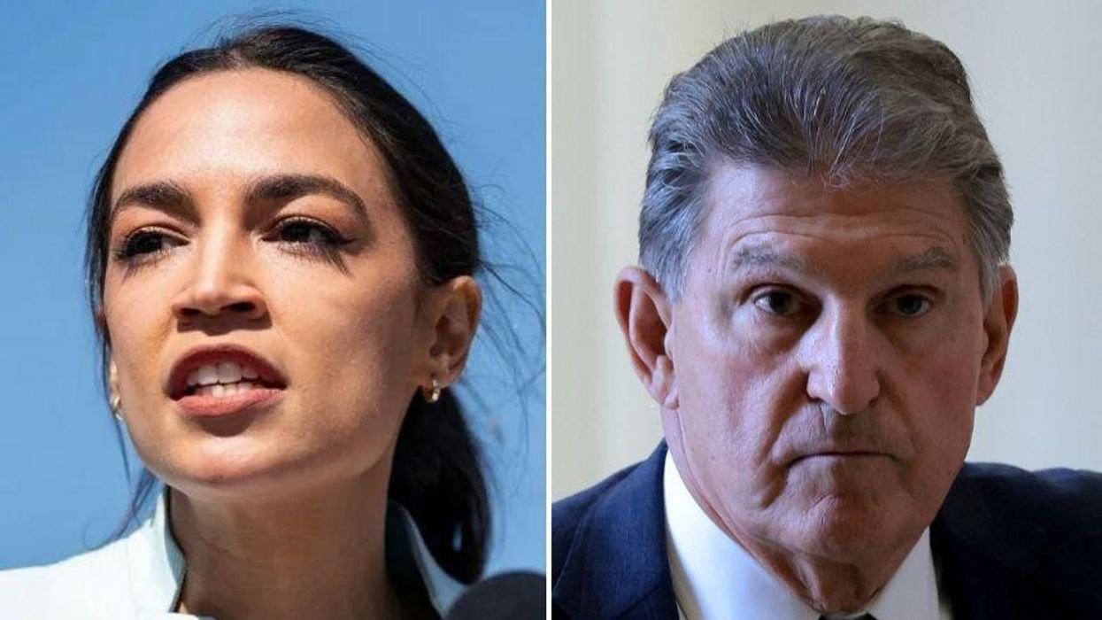 AOC Calls Out Conservative Dems After Manchin Demands Dems 'Pick One' Social Policy for Infrastructure
