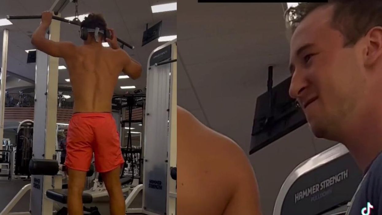 TikToker Gets Recorded And Called Homophobic Slur By Fellow Gymgoer For Working Out Shirtless