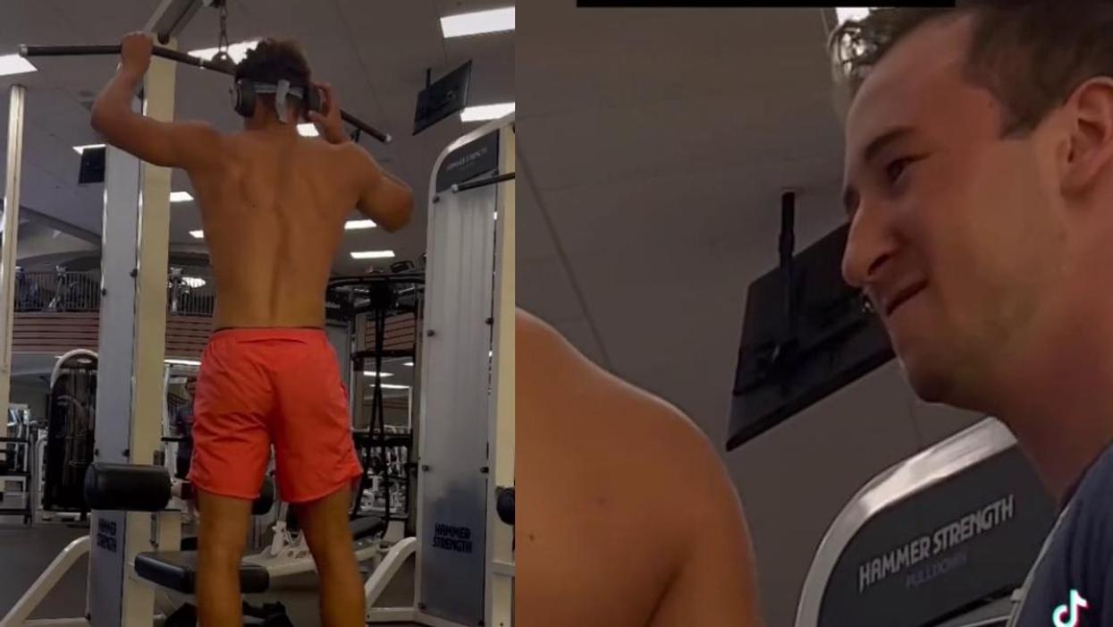 TikToker Gets Recorded And Called Homophobic Slur By Fellow Gymgoer For Working Out Shirtless