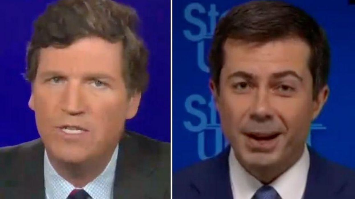 Pete Buttigieg Perfectly Shames Tucker Carlson for 'Breastfeeding' Paternity Leave Comment